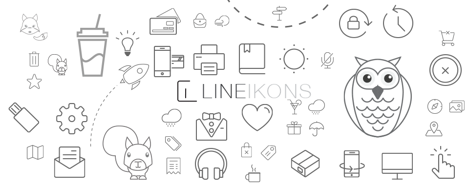 lineikon, icones lineicons