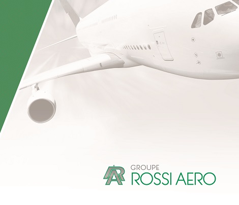 Communication web & print Rossi Aero, entreprise aéronautique toulouse