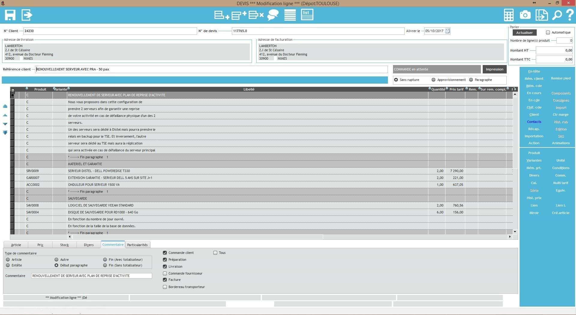 Audit UX logiciel Commerce