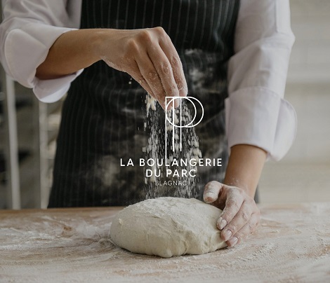Identité visuelle et logotype de la Boulangerie du Parc