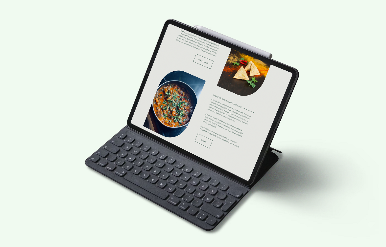 Branding & brand design du restaurant Layaja